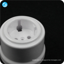 glazed hot pressing alumina ceramic wall socket lamp base 95 al2o3